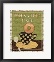 Polka Dot Cafe Fine Art Print