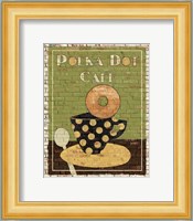 Polka Dot Cafe Fine Art Print