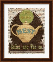 Best Coffee and Tea Fine Art Print