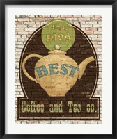 Best Coffee and Tea Fine Art Print