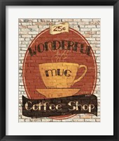 Wonderful Coffee Shop Fine Art Print