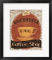 Wonderful Coffee Shop Fine Art Print