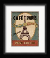 Coffee Blend Label II Fine Art Print
