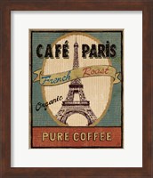 Coffee Blend Label II Fine Art Print