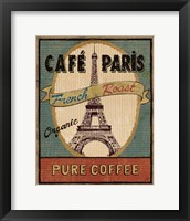 Coffee Blend Label II Fine Art Print
