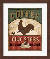 Coffee Blend Label III Fine Art Print