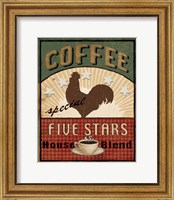 Coffee Blend Label III Fine Art Print