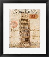 Letter from Pisa Framed Print