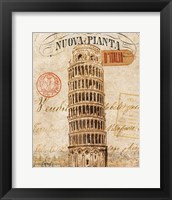 Letter from Pisa Framed Print