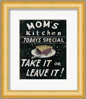 Mom's Kitchen Fine Art Print