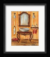 Tuscan Bath II Framed Print