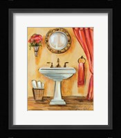 Tuscan Bath IV Framed Print