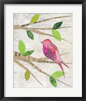 Birds in Spring IV Fine Art Print
