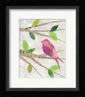 Birds in Spring IV Fine Art Print
