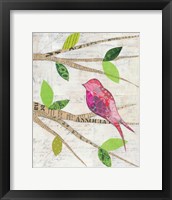 Birds in Spring IV Framed Print