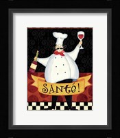 Bon Appetit III Framed Print