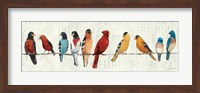 The Usual Suspects - Birds on a Wire Fine Art Print