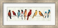 The Usual Suspects - Birds on a Wire Fine Art Print