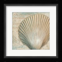 A La Plage IV Framed Print