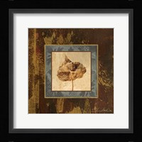 Autumn Leaf Square II Framed Print