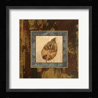 Autumn Leaf Square III Framed Print
