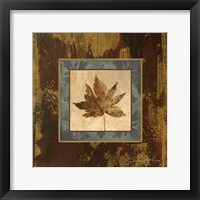 Autumn Leaf Square IV Framed Print