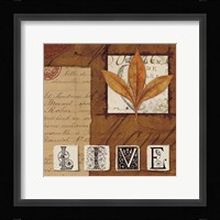 Natures Journal - Live Fine Art Print