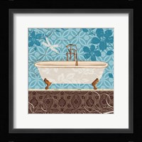 Eco Motif Bath II Framed Print