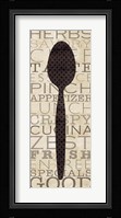 Kitchen Words II Fine Art Print