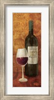 Vin Rouge Panel I Fine Art Print