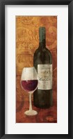 Vin Rouge Panel I Fine Art Print
