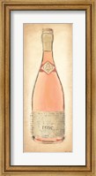 Sparkling Rose Bottle Fine Art Print