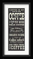 Coffee Lovers I Framed Print