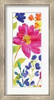 Floral Medley Panel I Fine Art Print