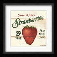 Sweet and Juicy Strawberries Fine Art Print