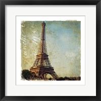 Golden Age of Paris I Framed Print