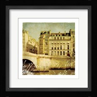 Golden Age of Paris III Framed Print