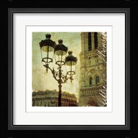 Golden Age of Paris IV Framed Print