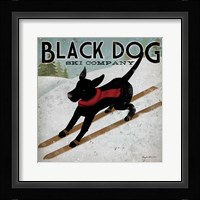 Black Dog Ski Co. Fine Art Print