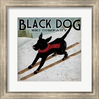 Black Dog Ski Co. Fine Art Print