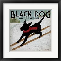 Black Dog Ski Co. Fine Art Print