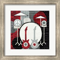 Rock 'n Roll Drums Fine Art Print