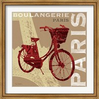 Cycling in Paris Fine Art Print