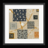 Graphic Tiles I Framed Print