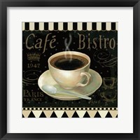 Cafe Parisien IV Framed Print