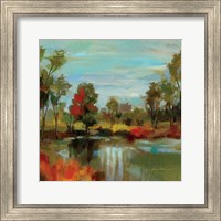 Hidden Pond Hues I Fine Art Print