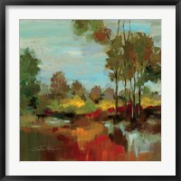 Hidden Pond Hues II Fine Art Print