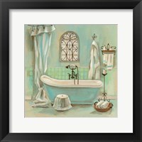 Glass Tile Bath I Fine Art Print