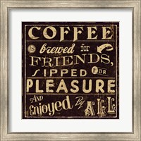 Coffee Quote II Fine Art Print