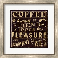 Coffee Quote II Fine Art Print